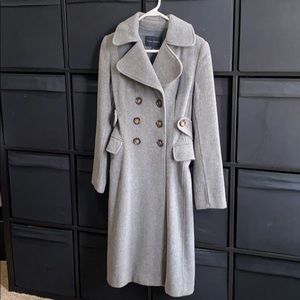 Grey Wool Pea Coat